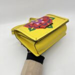 Loewe Barcelona Flap Yellow Floral Red GHW