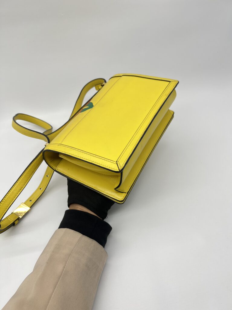 Loewe Barcelona Flap Yellow Floral Red GHW