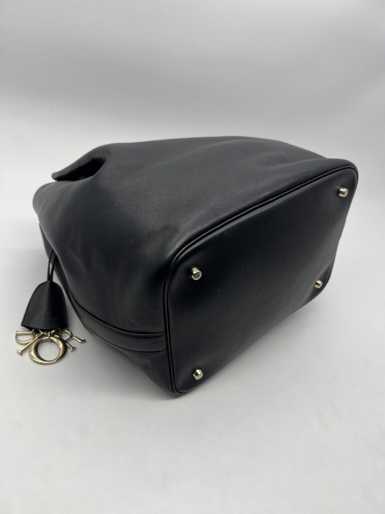 Dior Diorific Bucket Bag Patch Black GHW