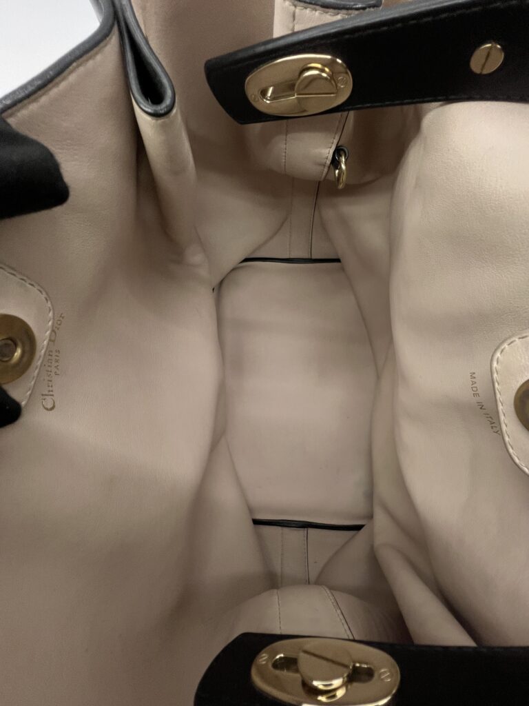 Dior Diorific Bucket Bag Patch Black GHW