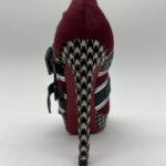 Christian Louboutin Bikiki 140 Pony Red Black