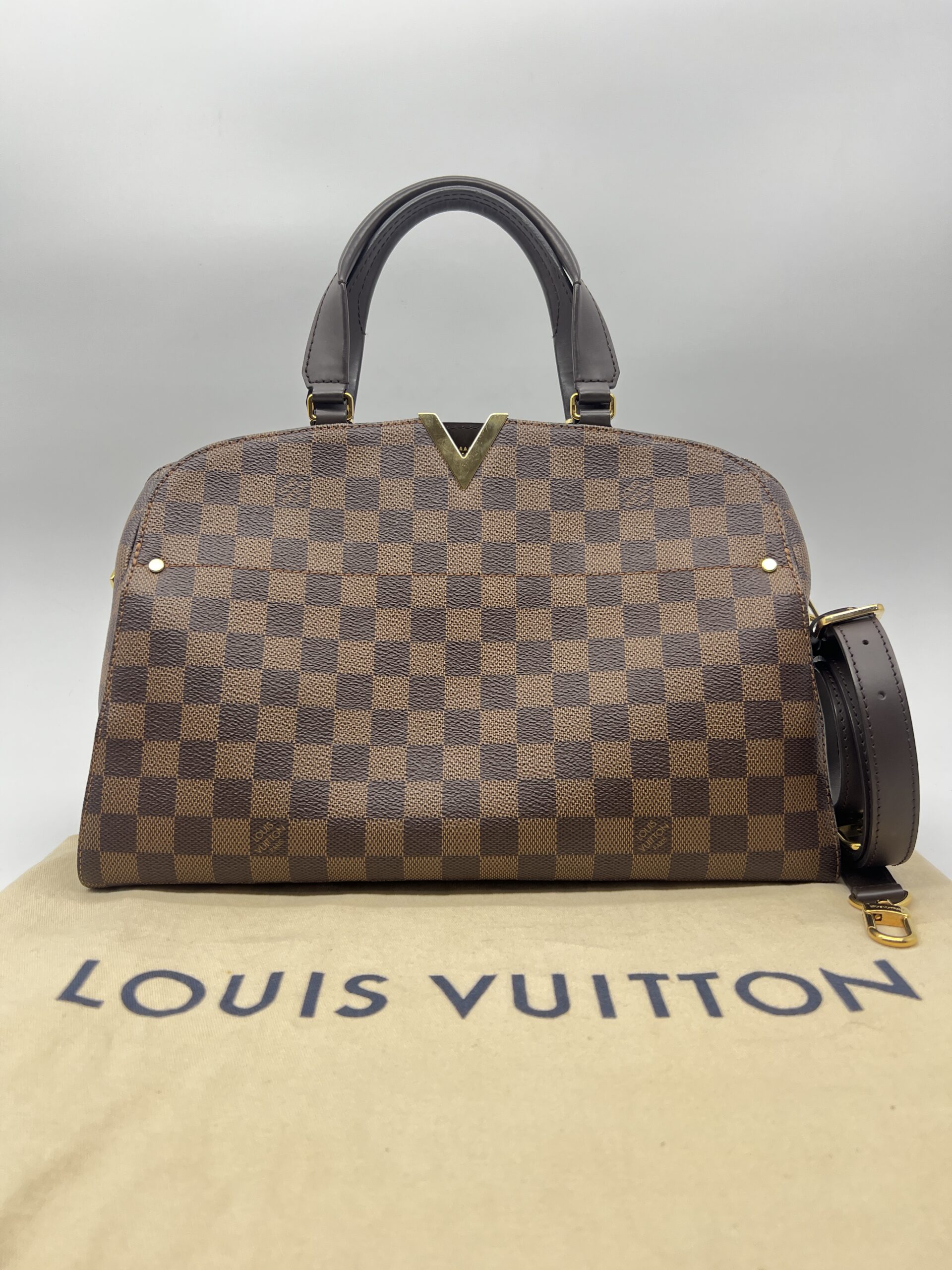 Louis Vuitton Kensington Bowling Damier Ebene GHW
