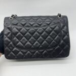 Chanel Classic Jumbo D Flap Caviar Black GHW