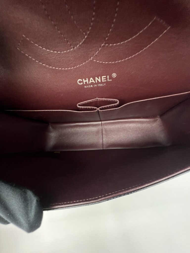 Chanel Classic Jumbo D Flap Caviar Black GHW