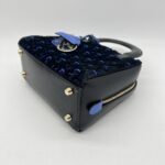 Dior Lily Bowling Black Blue Velvet GHW