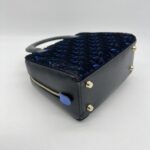 Dior Lily Bowling Black Blue Velvet GHW