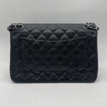 Chanel Jumbo Classic D Flap Caviar Black SHW