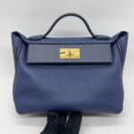Hermes 24/24 29 Maurice Blue Saphir GHW