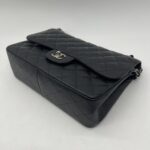 Chanel Jumbo Classic D Flap Caviar Black SHW