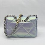 Chanel C19 Small Lambskin Iridescente RHW