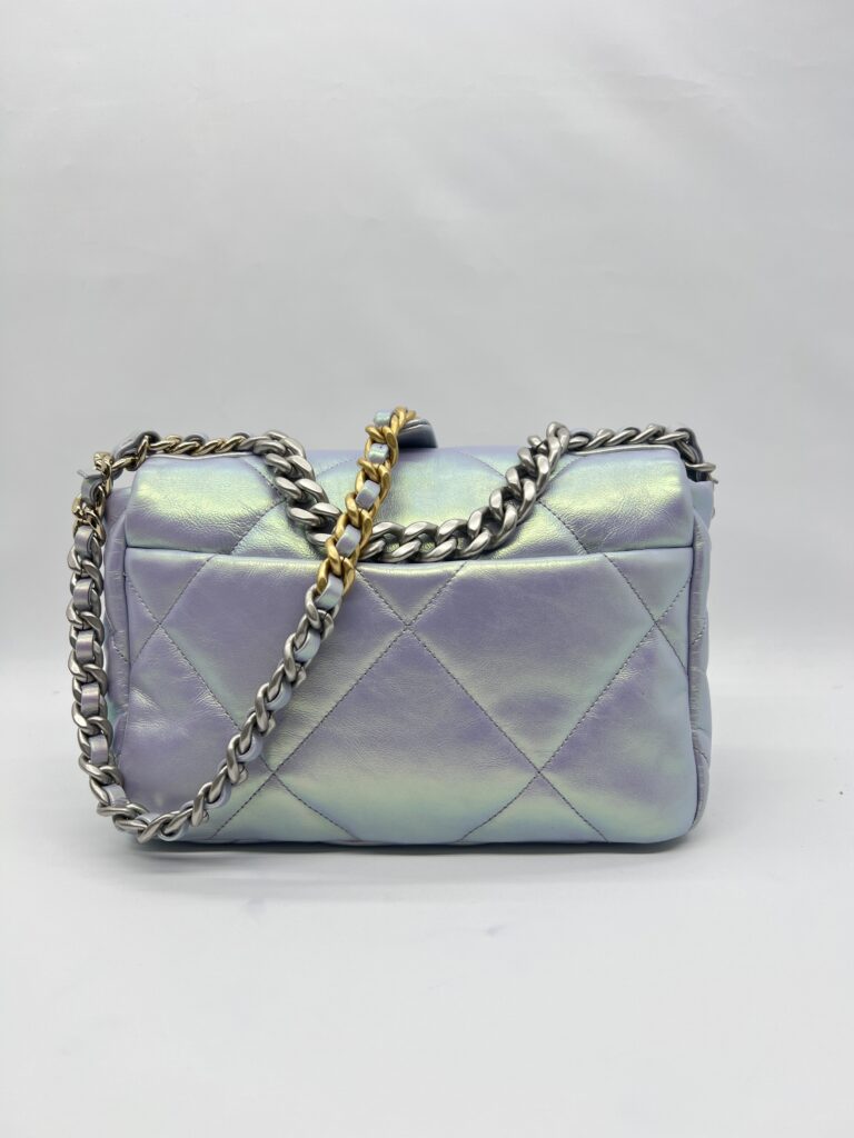 Chanel C19 Small Lambskin Iridescente RHW