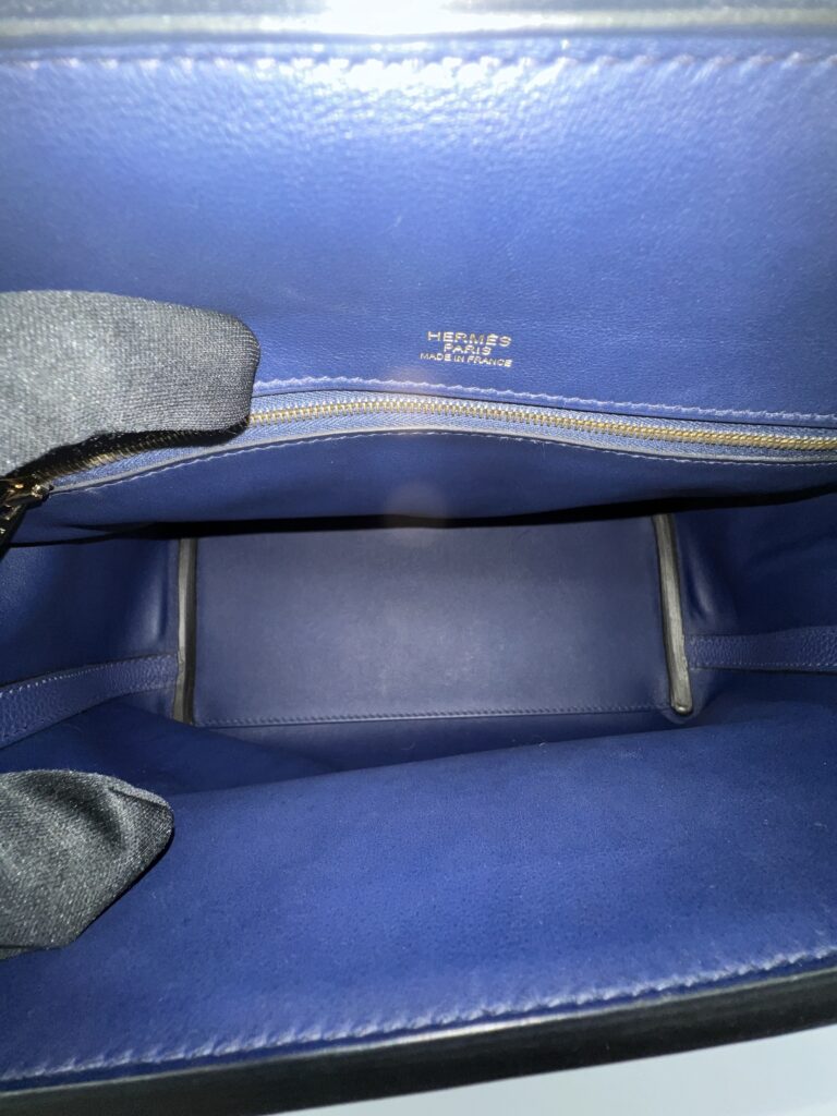 Hermes 24/24 29 Maurice Blue Saphir GHW