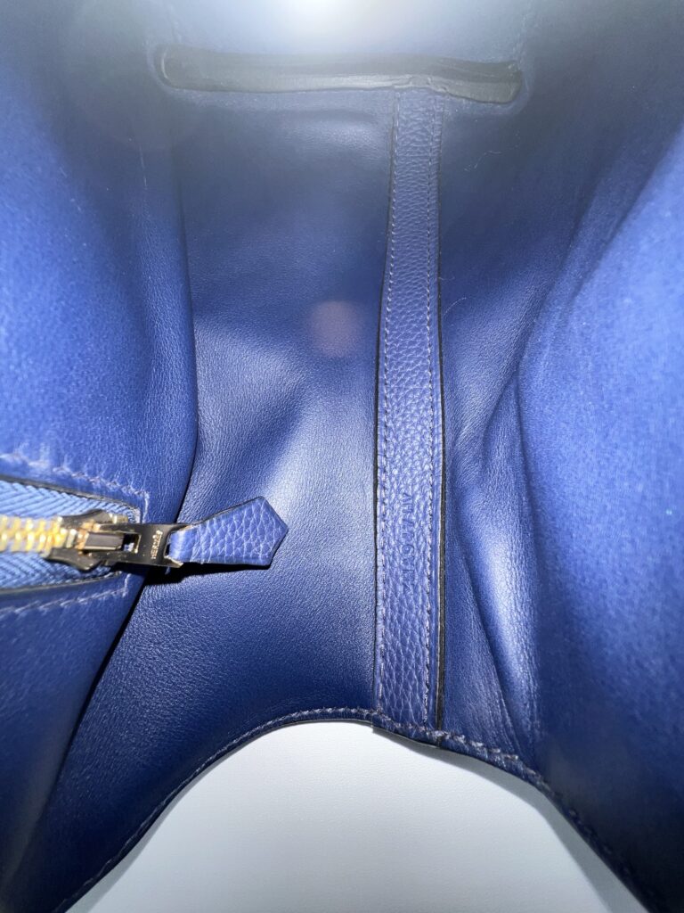 Hermes 24/24 29 Maurice Blue Saphir GHW