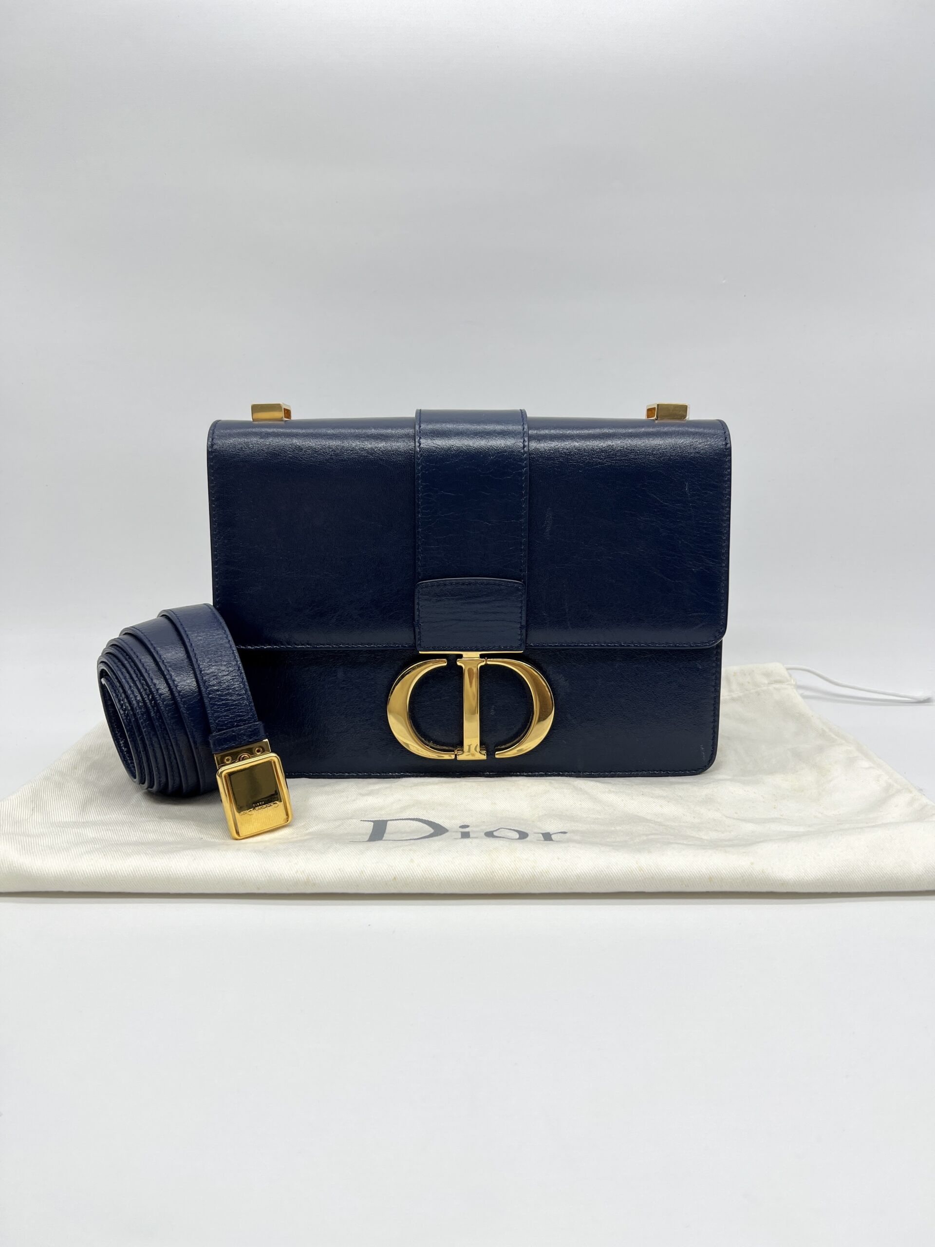 Dior 30 Montaigne Navy GHW