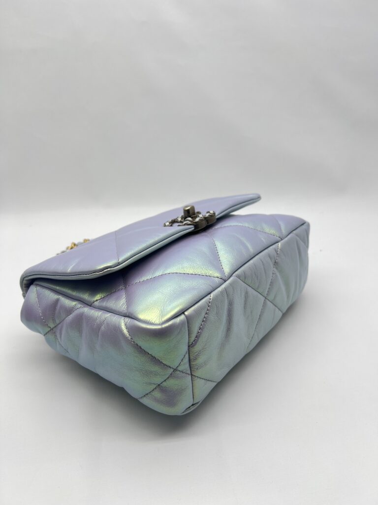 Chanel C19 Small Lambskin Iridescente RHW
