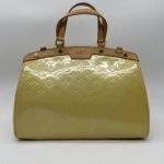 Louis Vuitton Brea MM Vernis Yellow GHW