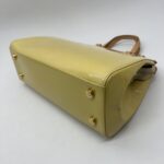 Louis Vuitton Brea MM Vernis Yellow GHW