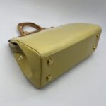 Louis Vuitton Brea MM Vernis Yellow GHW