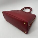 Prada Top Handle Bag Saffiano Lux Fuoco