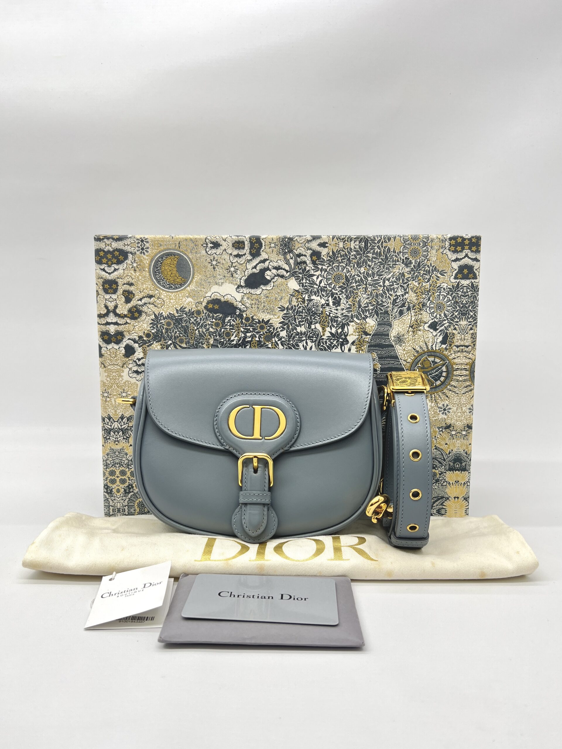Dior Bobby Small Cloud Blue GHW