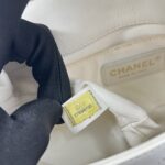 Chanel CC Case Flap Calfskin White GHW
