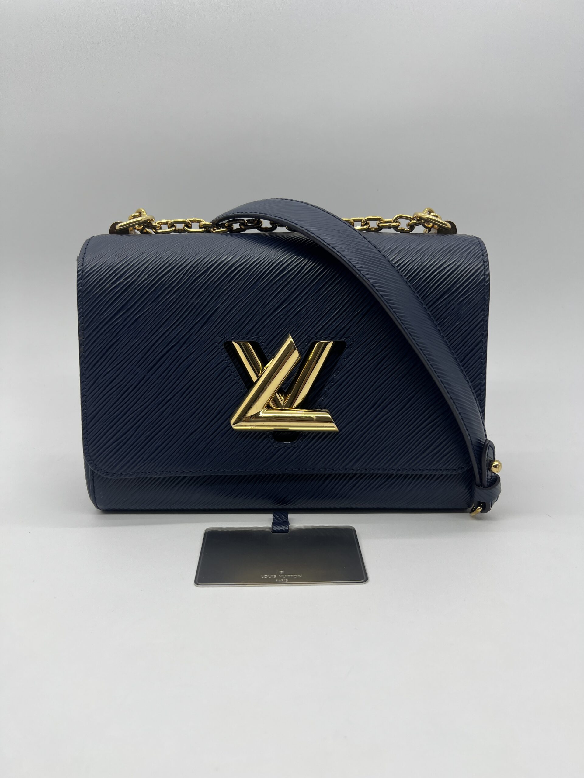 Louis Vuitton Twist MM Epi Blue Navy GHW