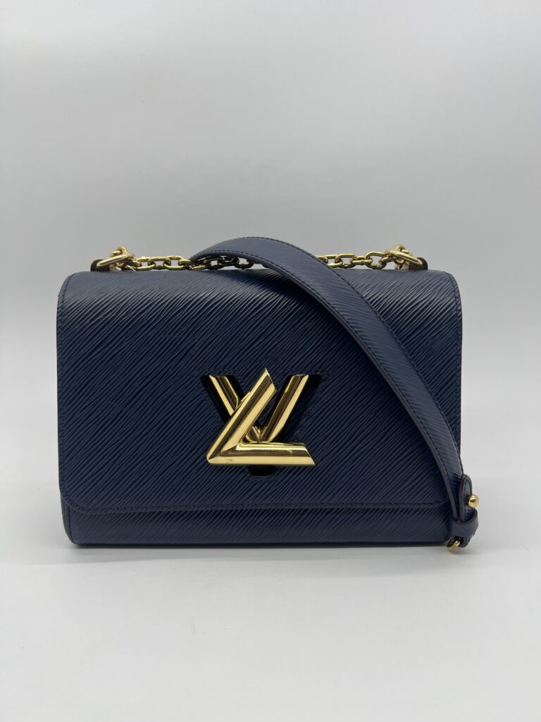 Louis Vuitton Twist MM Epi Blue Navy GHW