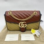 Marmont Small Brown Tricolor Torchon GHW