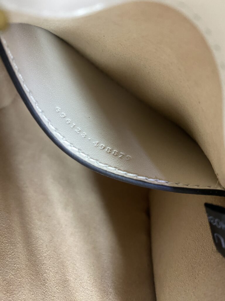 Gucci Marmont Crossbody Ivory GHW