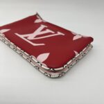 Louis Vuitton Pochette Double Zip Monogram Red Pink GHW