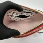 Louis Vuitton Pochette Double Zip Monogram Red Pink GHW