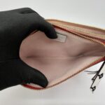 Louis Vuitton Pochette Double Zip Monogram Red Pink GHW
