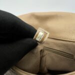 Chanel Round Chain Flap Camel Brown GHW