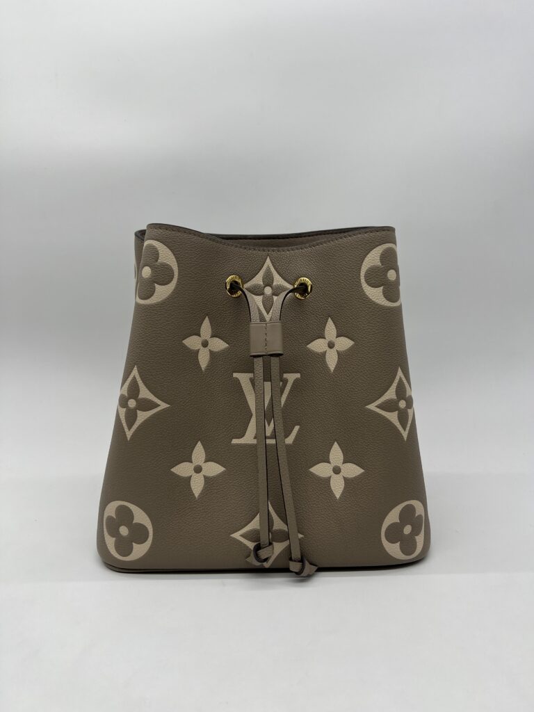 Louis Vuitton Neonoe Monogram Empreinte Creme Bigcolor GHW