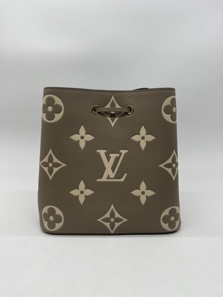 Louis Vuitton Neonoe Monogram Empreinte Creme Bigcolor GHW