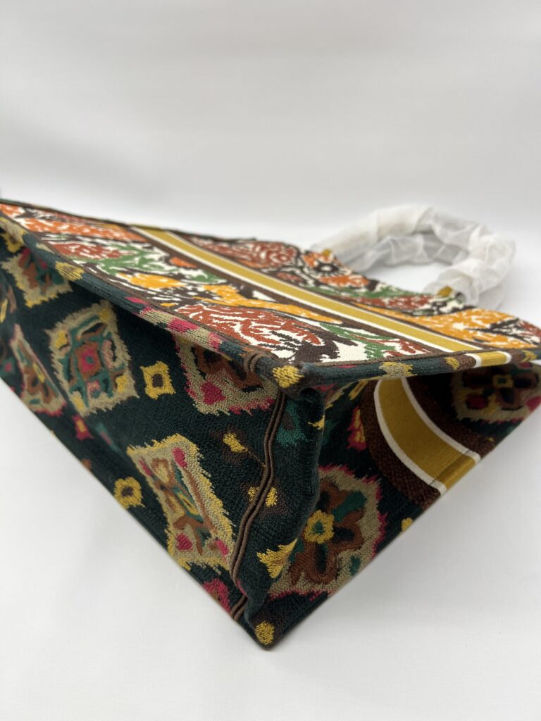 Dior Large Book Tote Endek Bali Multicolore