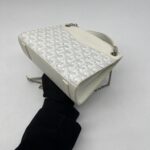 Goyard Rouette Structure Mini Goyardine Blanc SHW