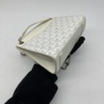 Goyard Rouette Structure Mini Goyardine Blanc SHW