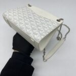 Goyard Rouette Structure Mini Goyardine Blanc SHW