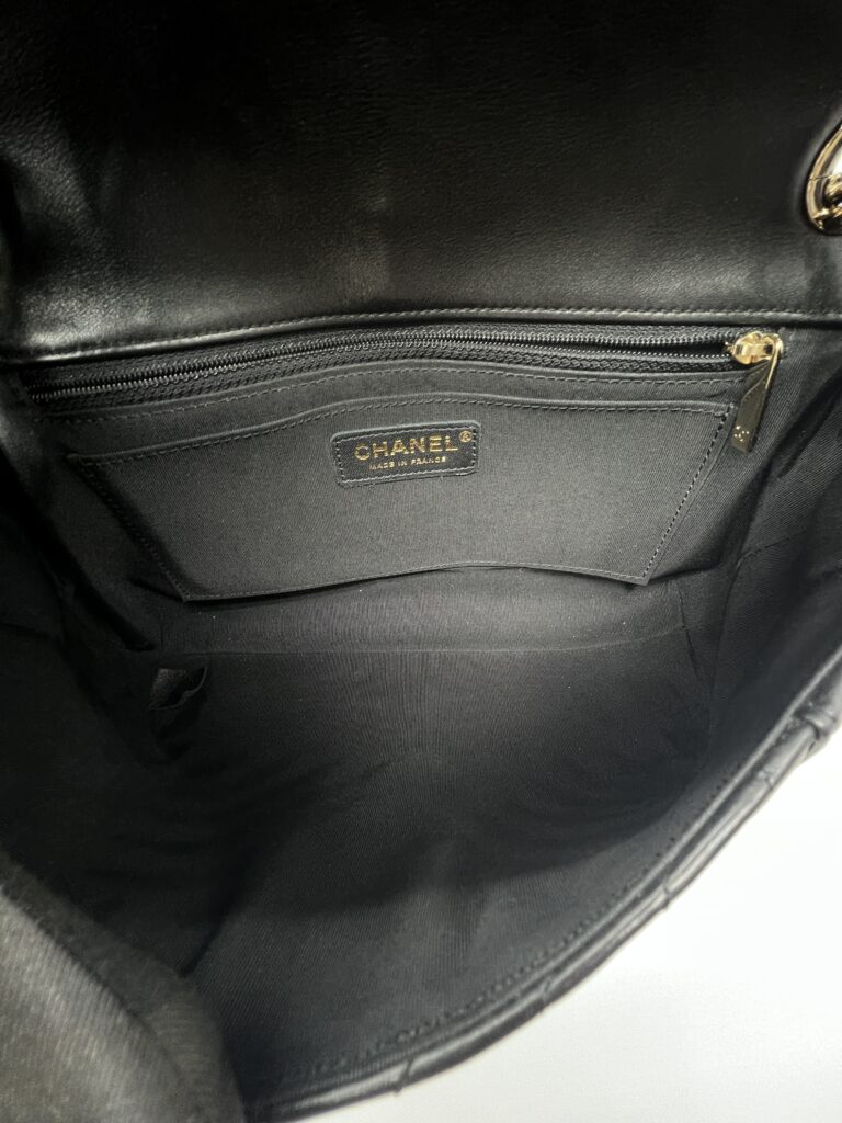Chanel Daily Chevron Flap Black GHW