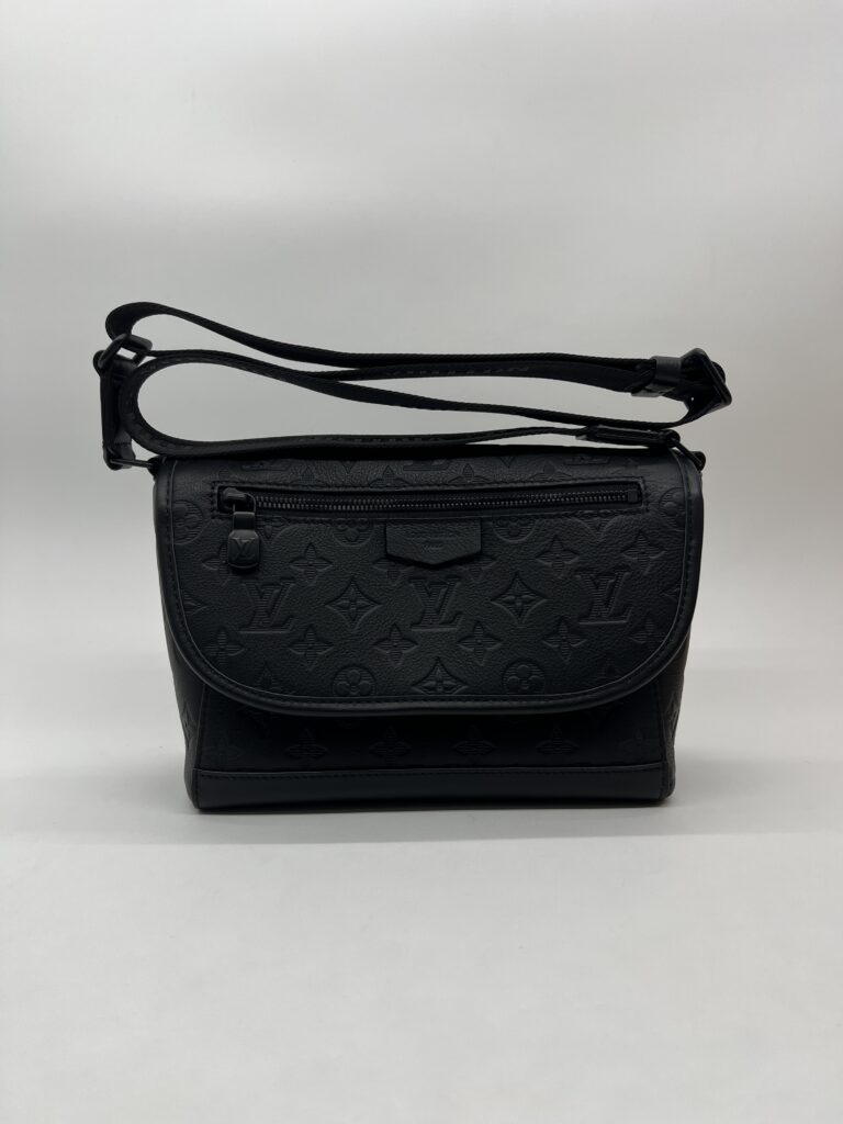 Louis Vuitton Pulse Messenger Monogram Shadow Black