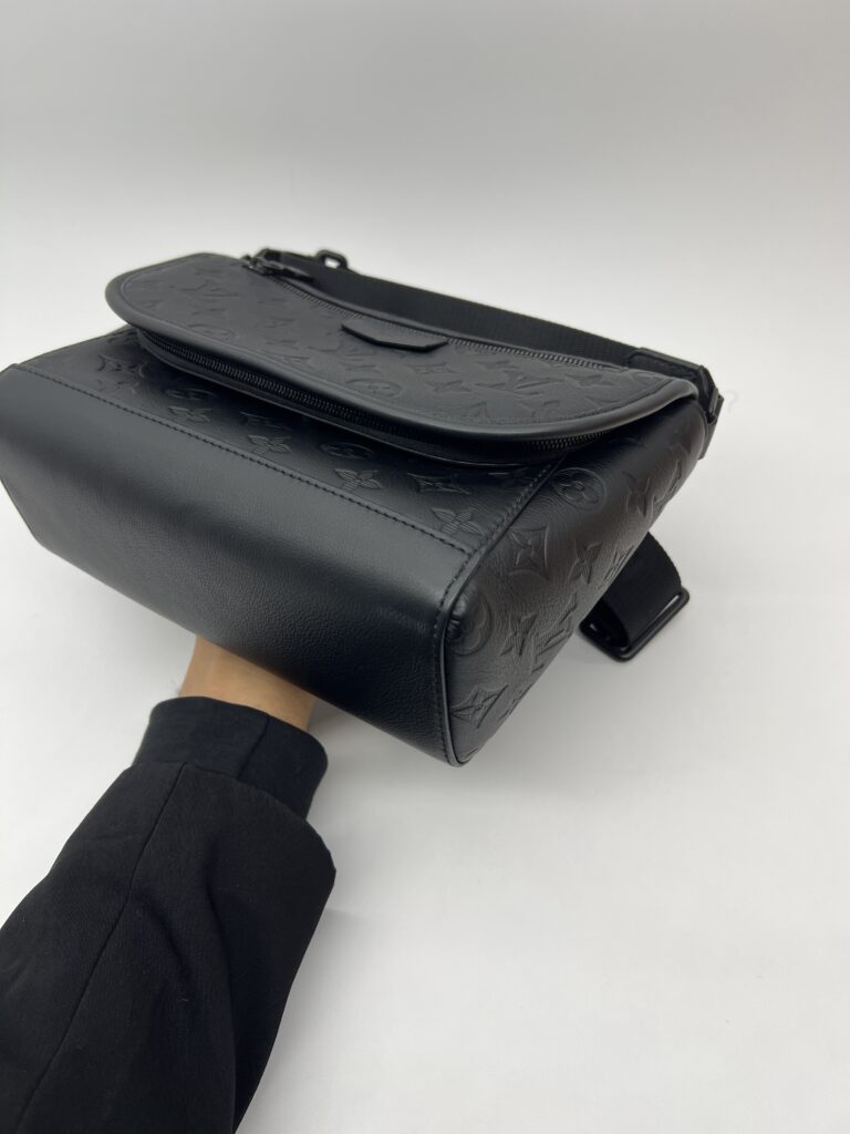 Louis Vuitton Pulse Messenger Monogram Shadow Black