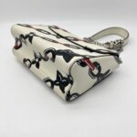 Louis Vuitton Twist MM Epi Chain Flowers White Black Red SHW