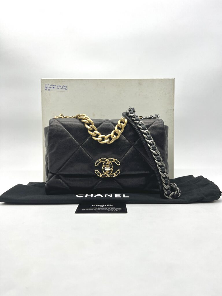 Chanel C19 Small Lambskin Black