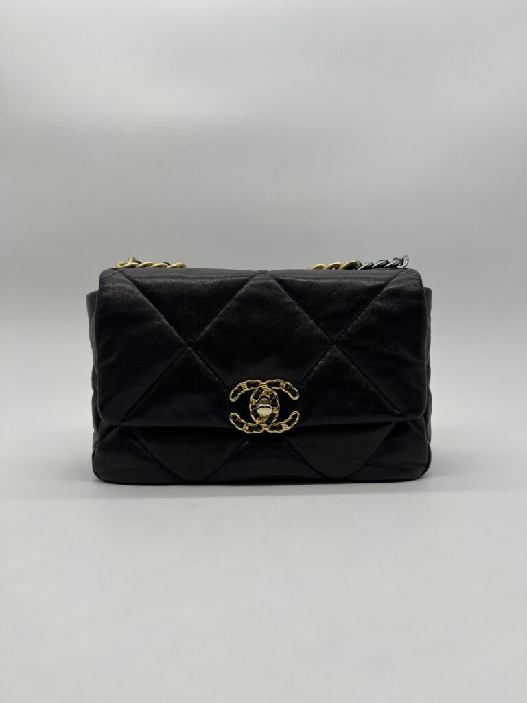 Chanel C19 Small Lambskin Black