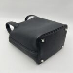 Hermes Picotin 18 Clemence Noir PHW