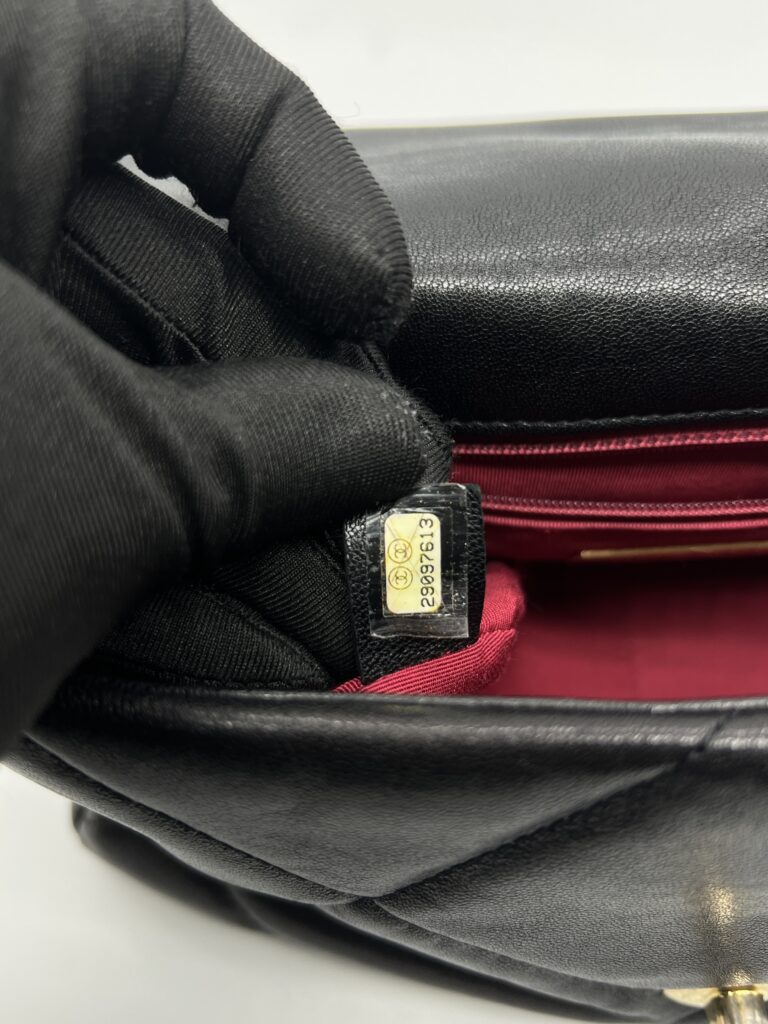 Chanel C19 Small Lambskin Black