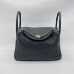 Hermes Lindy 30 Clemence Noir GHW