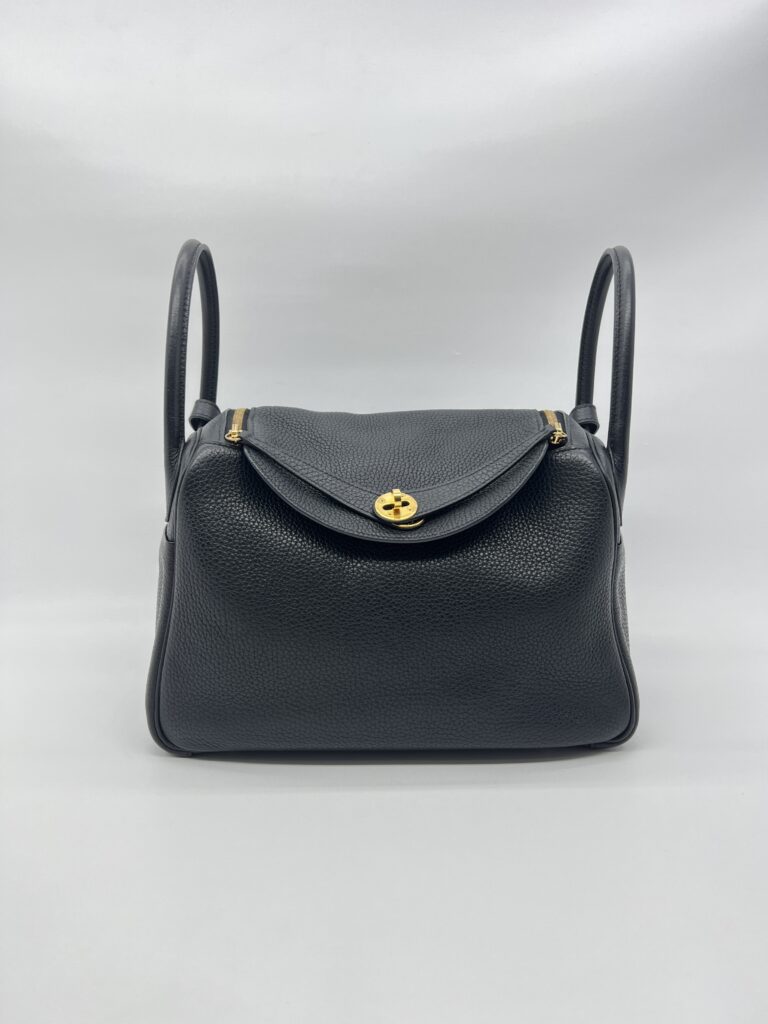 Hermes Lindy 30 Clemence Noir GHW