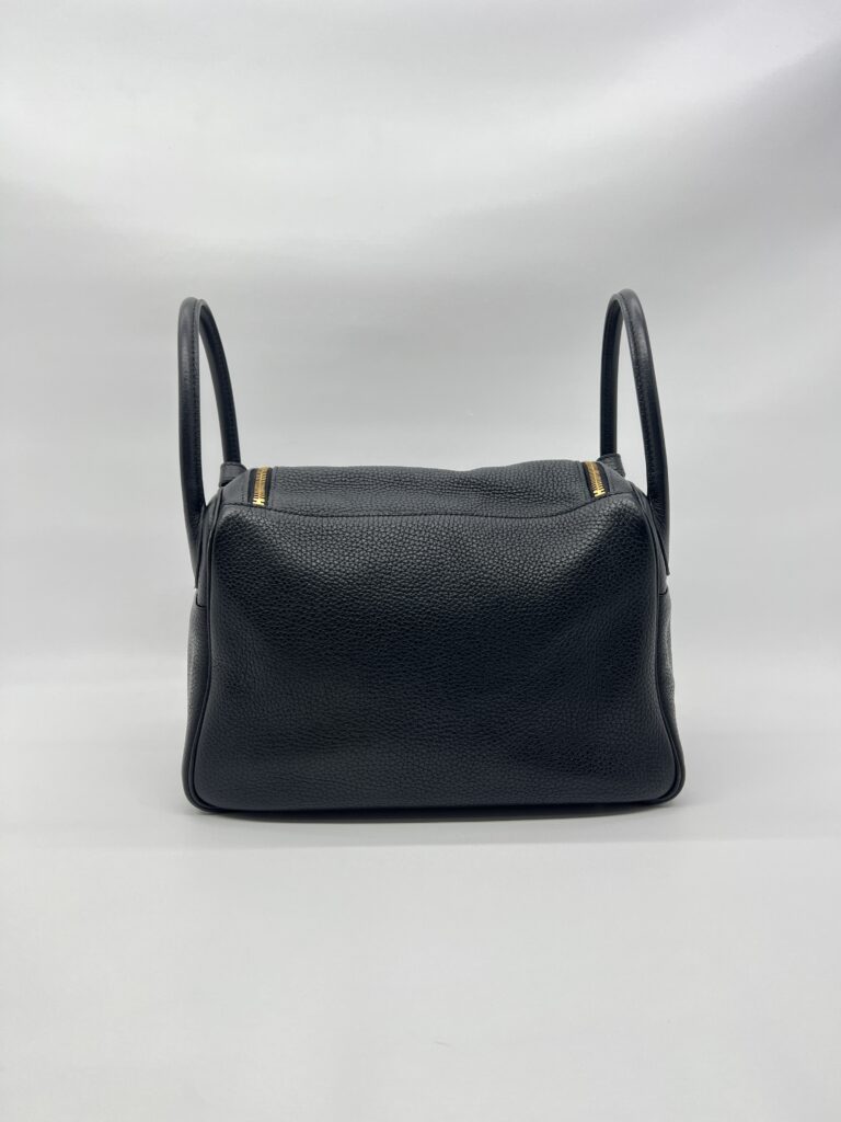 Hermes Lindy 30 Clemence Noir GHW